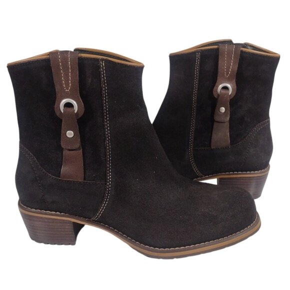 Women's Red Wing Natasha Heritage Boots 4904 Brown Leather Zip Up 8D Equestrian - Picture 1 of 6